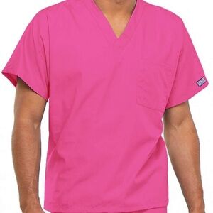 Cherokee Pink Scrub Top